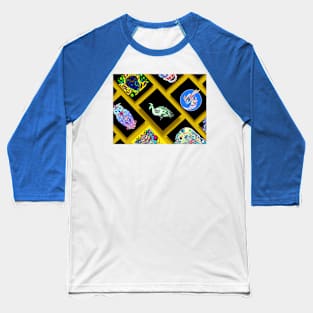 ecopop multiverse of patterns posters with mexican art Baseball T-Shirt